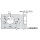 79T9580 CLIP top Stollenscharnier 95°, mit Feder, Topf: Einpressen
