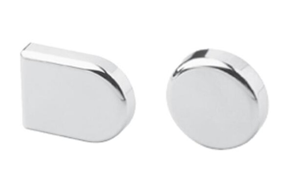 84.4120 chr Glastürscharnier-Topfabdeckung, chrom