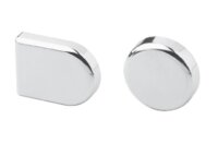 84.4120 chr Glastürscharnier-Topfabdeckung, chrom