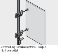 65.7500.03 Stangenlehre für Scharniersysteme CLIP top BLUMOTION, CLIP top, MODUL und AVENTOS HF