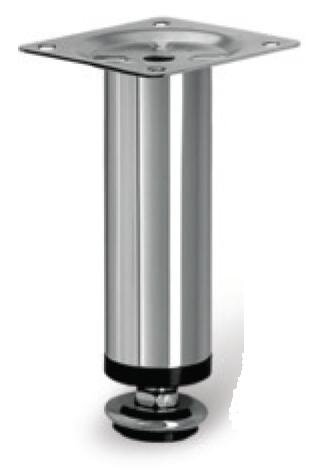 Möbelfuß 150mm Nickel matt D=30mm