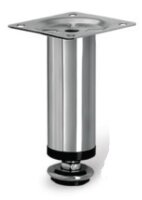 Möbelfuß 100mm Satin D=30mm