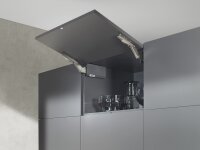 22K2500T AVENTOS HK top Hochklappe, Kraftspeicher, LF=930-2800 (bei 2 Stück), für TIP-ON, Schrauben, 22K2500T