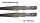 Set Kugelvollauszug Teleskopauszug Schwerlastauszug bis 110 kg, 110 kg bei 750mm