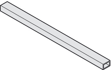 SPACE STEP Querprofil, Aluminium, L=1040 mm