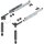 Z95.4600 SPACE STEP Set, Kunststoff / Stahl, NL=460 mm