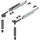 Z95.4100 SPACE STEP Set, Kunststoff / Stahl, NL=410 mm