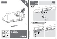 22K2034 Blumotion Austauschdämper - Typ 03 für AVENTOS HF/ HL und HS Kraftspeicher Typ HS 20S2F0x / 20S2H0x / 20S2I0x und HL 20L270x / 20L290x und HF 20F250x -