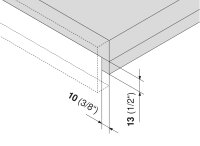 295H5700 TANDEM/MOVENTO Tablararretierung