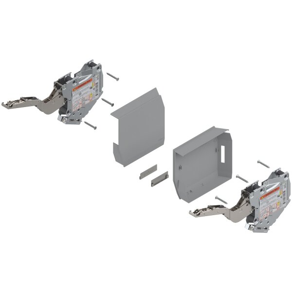 20K2C00.06 AVENTOS HK-S Hochklappe Kraftspeicher, LF=400-1000 (bei 2 St.) inkl. ADK hellgrau 20K2C00.06 35