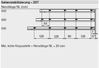 ZST.550MH Seitenstabilisierung METABOX plus 550 mm