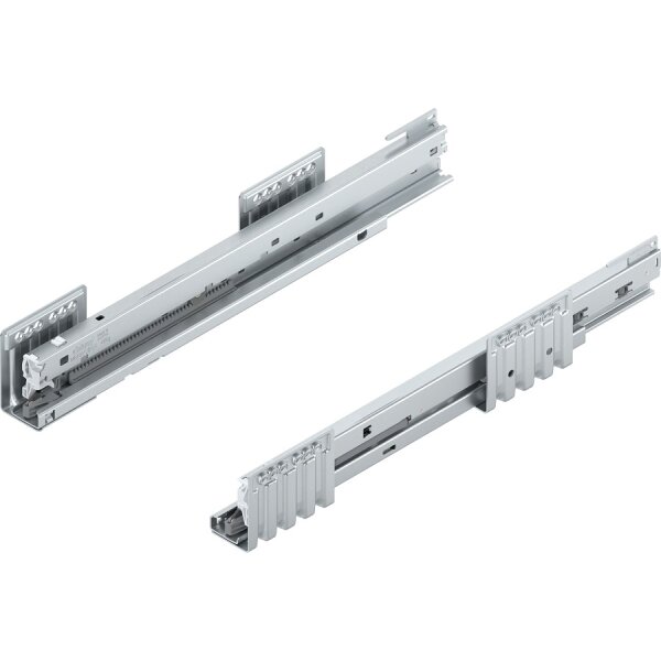 450.4001B MERIVOBOX Korpusschiene BLUMOTION/TIP-ON BLUMOTION, Vollauszug, 40kg, NL 400mm, links/rechts