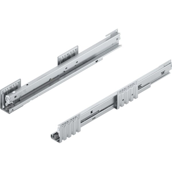 453.4501B MERIVOBOX Korpusschiene BLUMOTION/TIP-ON BLUMOTION, Vollauszug, 70kg, NL 450mm, links/rechts