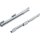453.5501B MERIVOBOX Korpusschiene BLUMOTION/TIP-ON BLUMOTION, Vollauszug, 70kg, NL 550mm, links/rechts