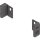 ZB4N000S MERIVOBOX Holzrückwandhalter, Höhe N (82,5 mm), links/rechts, oriongrau