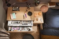 Mitnehmer für Innenschubkasten LEGRABOX/MERIVOBOX, seidenweiß, ZI7.0M07