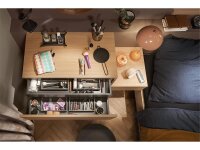 ZI7.0M07 Mitnehmer für Innenschubkasten LEGRABOX/MERIVOBOX, oriongrau