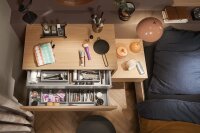 Mitnehmer für Innenschubkasten LEGRABOX/MERIVOBOX, indiumgrau, ZI7.0M07