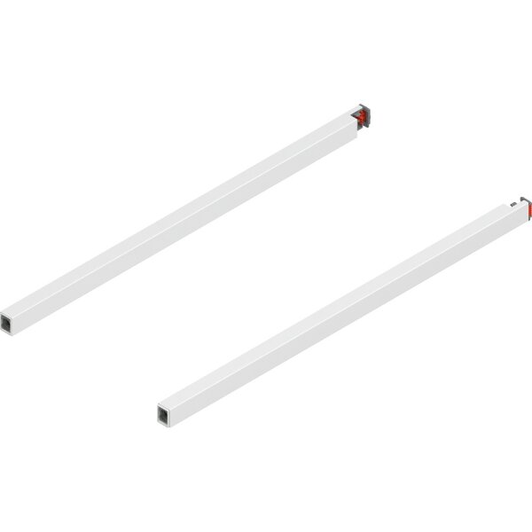 ZR4.450RS.E MERIVOBOX Längsreling, NL=450 mm, links/rechts, seidenweiß