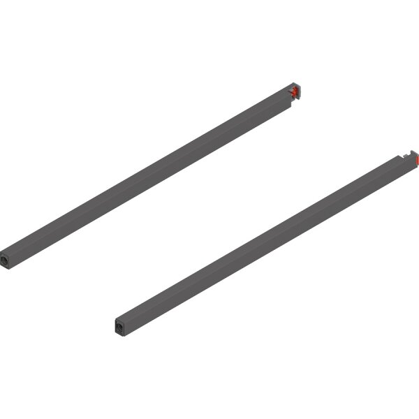ZR4.500RS.E MERIVOBOX Längsreling, NL=500 mm, links/rechts, oriongrau