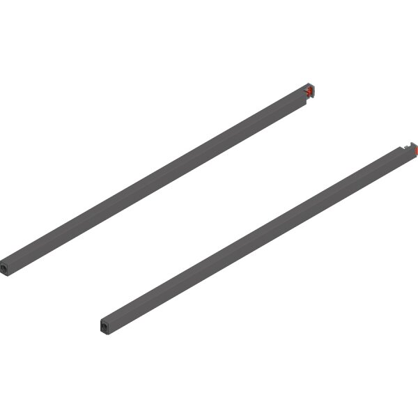 ZR4.600RS.E MERIVOBOX Längsreling, NL=600 mm, links/rechts, oriongrau