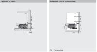 770M3502S blum LEGRABOX pure, carbonschwarz matt Zarge M=90,3mm, NL=350 mm