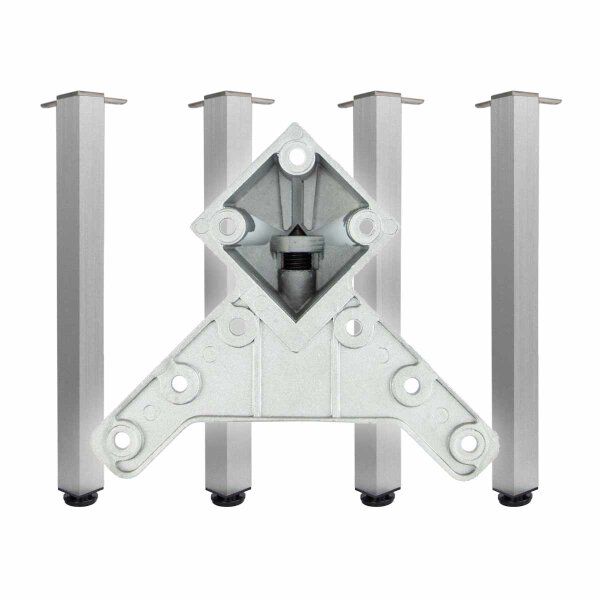 TALEG QD Aluminium matt 60x60x710 mm