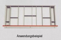 ZSI.12VUI4 ORGA-LINE Universal-Set für TANDEMBOX Schubkasten, KB 1200mm, NL=450-650mm