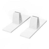 SOLIDO F Paneelbefestigung weiß (2 Stück)