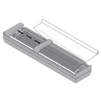 ZSZ.01F0 ORGA-LINE Folienschneider für Frischhaltefolie