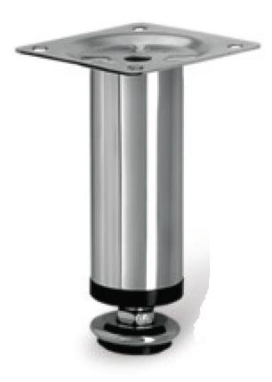 Möbelfuß 100mm Chrom D=30mm