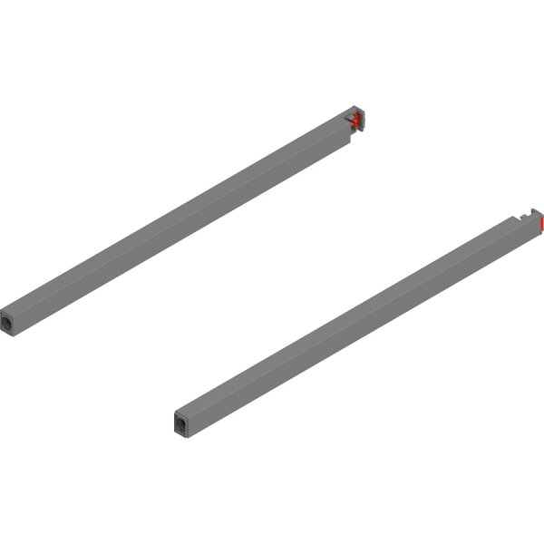 ZR4.400RS.E MERIVOBOX Längsreling, NL=400 mm, links/rechts, indiumgrau