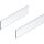 ZE4M360G MERIVOBOX Einschubelement aus Glas, klar, NL 450, H: 95, Stärke: 8mm, seitlich (Set)