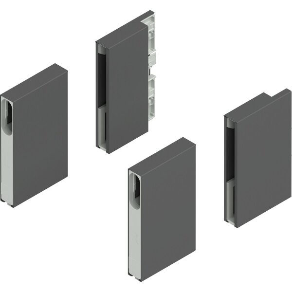 ZL4M00808 MERIVOBOX BOXCOVER, Höhe E, vorne/hinten, links/rechts, oriongrau