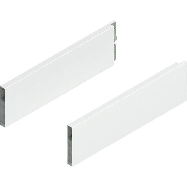 ZL4.350S.E MERIVOBOX BOXCAP, NL=350mm, Höhe E, links/rechts, seidenweiß