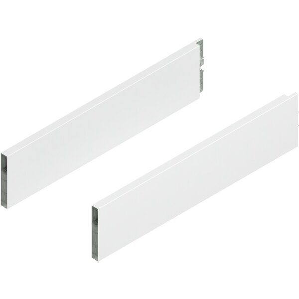 ZL4.450S.E MERIVOBOX BOXCAP, NL=450mm, Höhe E, links/rechts, seidenweiß