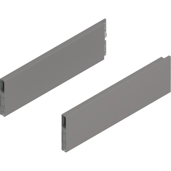 ZL4.350S.E MERIVOBOX BOXCAP, NL=350mm, Höhe E, links/rechts, indiumgrau