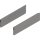 ZL4.400S.E MERIVOBOX BOXCAP, NL=400mm, Höhe E, links/rechts, indiumgrau