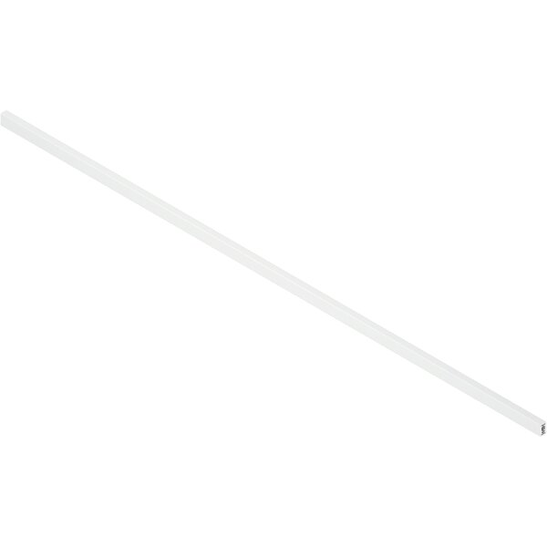 ZR4.1059U MERIVOBOX Querreling für Innenauszug, bis KB=1200mm, zum Ablängen, seidenweiß