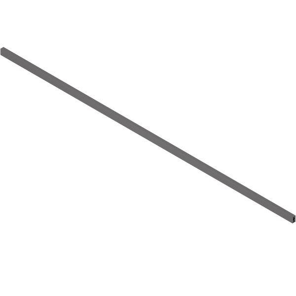 ZR4.1059U MERIVOBOX Querreling für Innenauszug, bis KB=1200mm, zum Ablängen, oriongrau