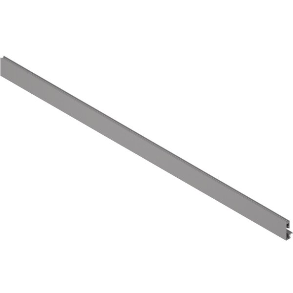 ZV4.1042NN MERIVOBOX Vorderstück m. Nut f. Innenschubkasten mit Einschubelement, indiumgrau