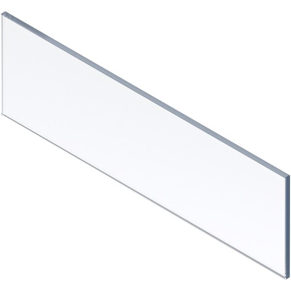 ZE4H458G MERIVOBOX Einschubelement, vorne hoch, Höhe E (142.5 mm), KB=600 mm (18/19 mm), Glas klar