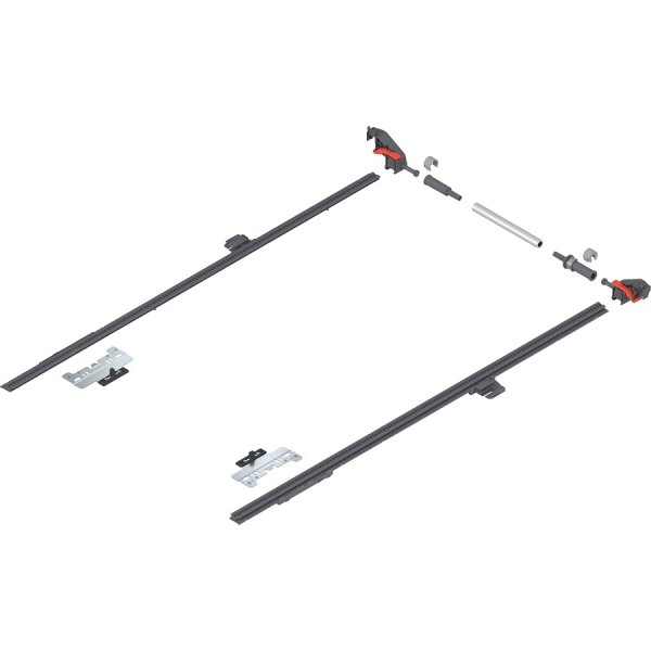 ZS4.650MU MERIVOBOX Seitenstabilisierung, bis NL=650mm, bis KB=1400mm, zum Ablängen