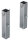 545.84.280 Korbhalter, für Häfele Hochschrank-Frontauszug weißaluminium