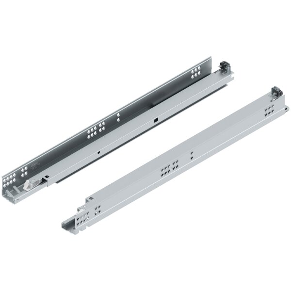 560H6000T TANDEM plus TIP-ON Vollauszug, Führung, 30 kg, NL=600 mm, mit Kupplung, links/rechts