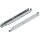 560H6000T TANDEM plus TIP-ON Vollauszug, Führung, 30 kg, NL=600 mm, mit Kupplung, links/rechts