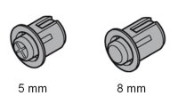 993.0830.01 Blum Distanzpuffer, Bohrdurchmesser 8mm