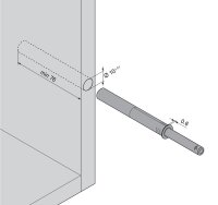 956A1006F PG TIP-ON für Türen, Langversion, mit...