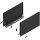 770F4002S blum LEGRABOX pure, carbonschwarz matt  Zarge F=239,9mm, NL=400 mm