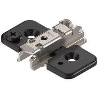 173H7130 onyx CLIP Montageplatte, kreuz, 3 mm, Schrauben,...